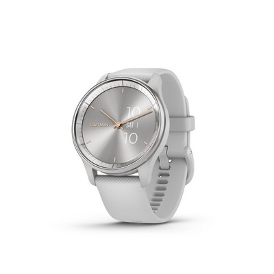 Garmin® Vivomove Trend Hybrid Fitness Smartwatch Silver/Mist Gray