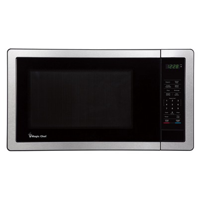 Magic Chef 1.1 Cu. Ft. Microwave Oven - Stainless Steel