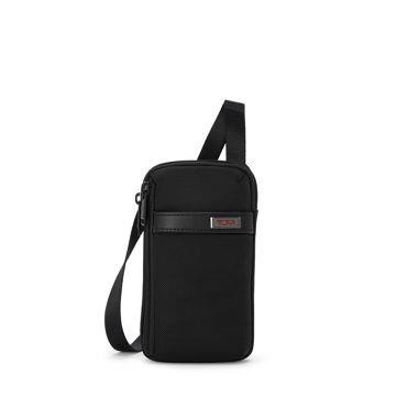 Tumi Alpha Small Crossbody Pouch- Black