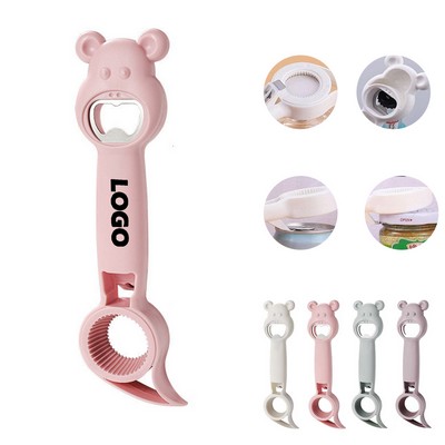 4" 1 Multi Function Can Opener Bottle