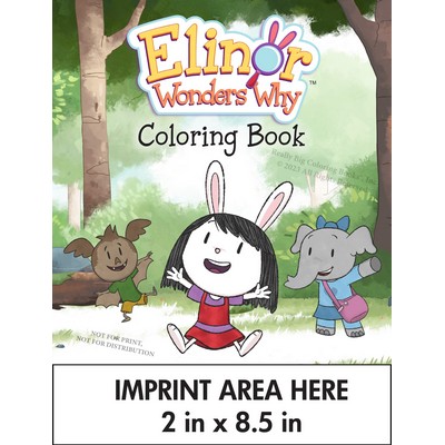 Elinor Wonders Why Imprint Coloring Book – PBS KIDS