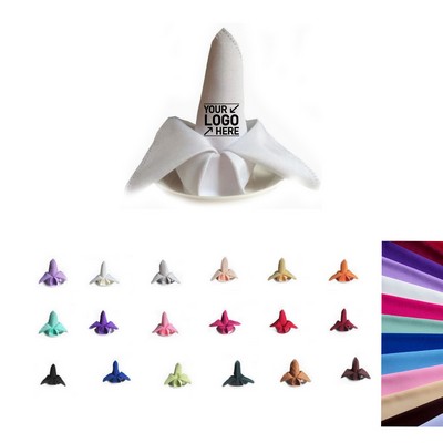 17.7" x 17.7" Square Cotton-Polyester Napkin