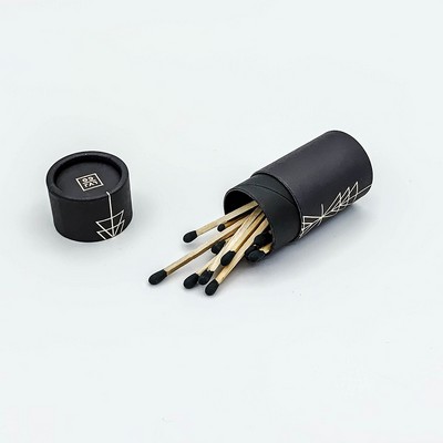 Craft Paper Tube Cylinder Long Wooden Safety Matches