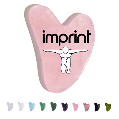 Jade Stone Gua Sha Facial Tool Stick Massager