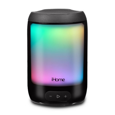 iHome Soundboost Glow Pro Color Changing Waterproof Bluetooth Speaker
