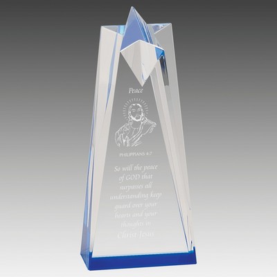 Sculpted Star Acrylic