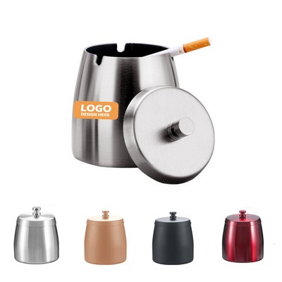 Windproof Smokeless Odorless Stainless Ashtrays