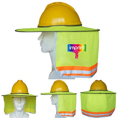 Hard Hat Sun Shield