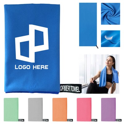 Portable Microfiber Sports Towel