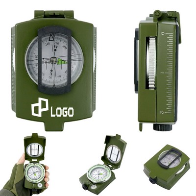 Versatile Military Green Compass