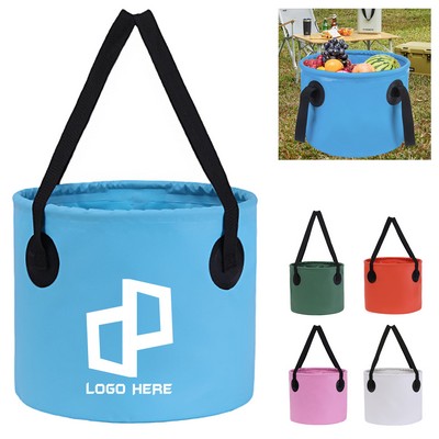 5 Gallon Outdoor Pvc Leak-Proof Collapsible Bucket