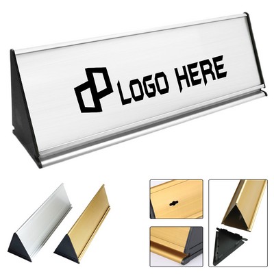 Personalized Office Aluminum Name Plate