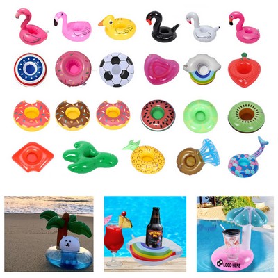 Cute Design Can Floats Beverage Inflatable Holders For Pool