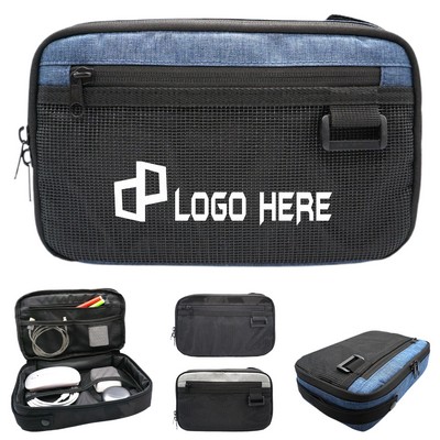 Nylon Electronics Accessories Organizer Bag