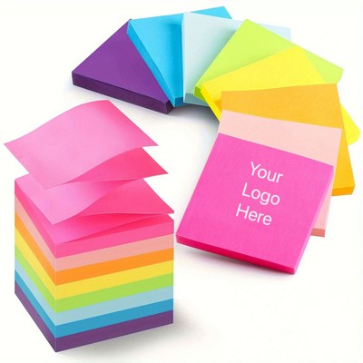 Pull-Out Sticky Notes 400 Sheets for Dispenser