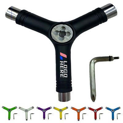Premium Nylon and Alloy Skateboard Y Shape Tool