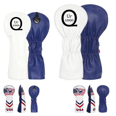 American Leather Golf Club Head Cover Set