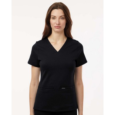 Jaanuu® Women's Cesi Ultrasoft Scrub V-Neck Top
