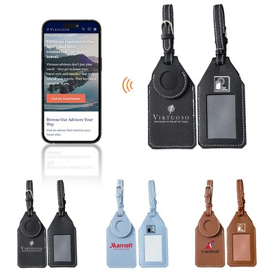Magic'Tap Nfc Smart Leatherette Luggage Tag