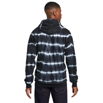 Port & Company Allover Stripe Tie-Dye Fleece