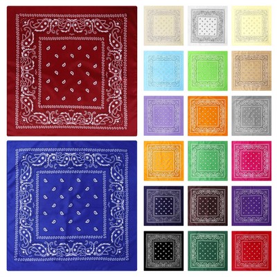 Full Color Printed Cotton Bandana