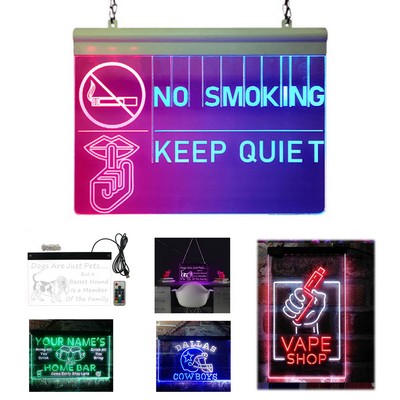 Custom Neon display board Light
