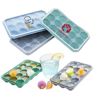15 Cavity Diamond Ice Tray FDA Approved & Leak Proof