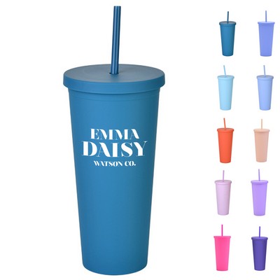 24oz Plastic Tumbler