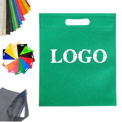 12" Custom Reusable Water Resistant Non-Woven Shopping Bag