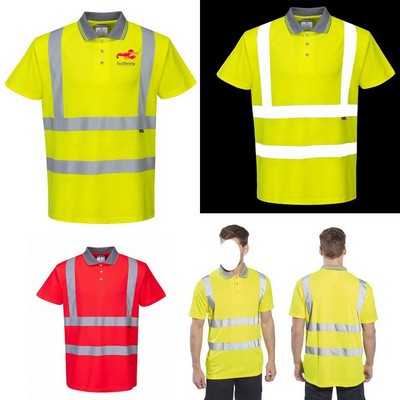 Reflective Polo Shirt
