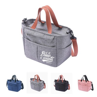 Durable Waterproof Insulated Lunch Tote Bag