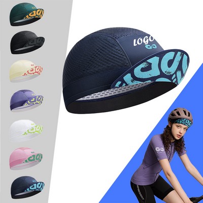 Polyester and Spandex Cycling Cap