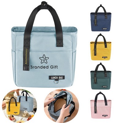 Minimalist Lunch Tote Bag Reusable Insulated