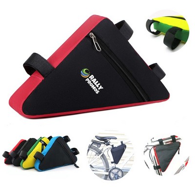 Water-Resistant Bicycle Frame Triangle Storage Bag