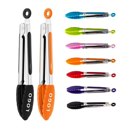 9" Color Food Tong
