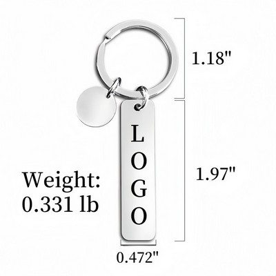 Metal Keychain Customizable Pendant Graduation Season Gift