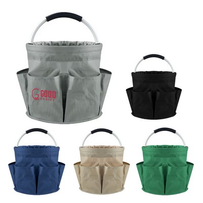 Portable Foldable Picnic Fabric Basket