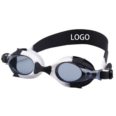 Childrens Cartoon Anti Fog Silicone Swimming Goggles