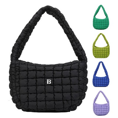 Soft Puffer Tote Bag