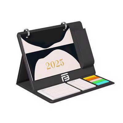 Multi-functional notepad pen holder calendar