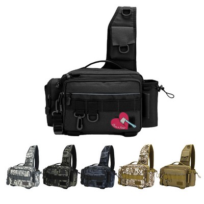 Multifunctional Backpack Fishing Sling Shoulder Bag
