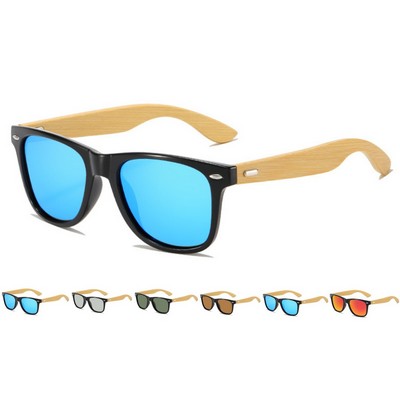 Classic Wooden Bamboo Sunglasses