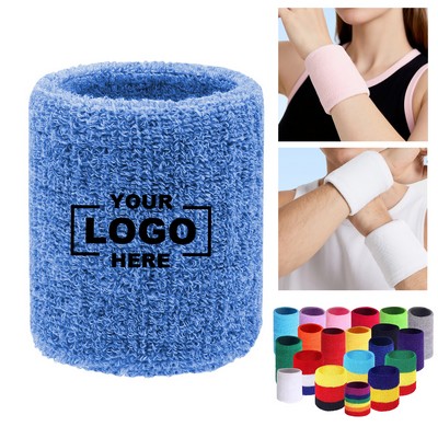 Moisture Wicking Terry Cloth Wristband