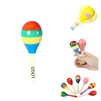 Natural Wood Maracas Sand Hammer