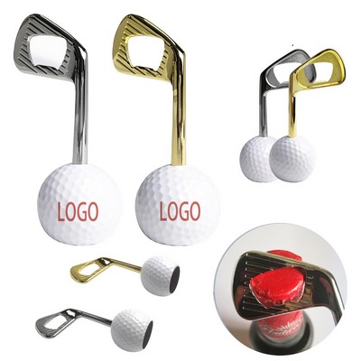 Golf Themed Beer Bottle Opener