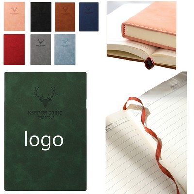 Personalized Faux Leather Custom - Logo Notebook