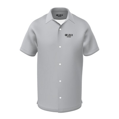Men's/Youth Premium Short Sleeve Full Button Shirt