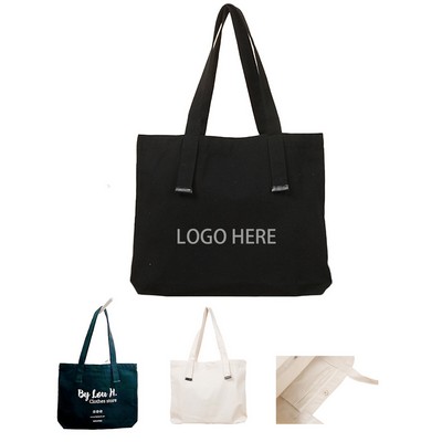 Canvas Utility Tote Bag