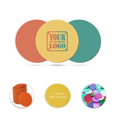 1'' Plastic Tokens