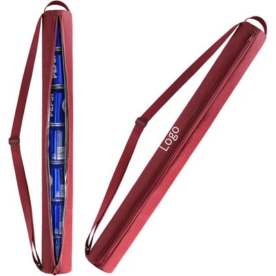 6 Can Insulated Beverage Sling Tube Cooler
